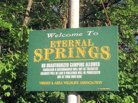 Day trip, Eternal Springs only 50 minutes from Brandon.